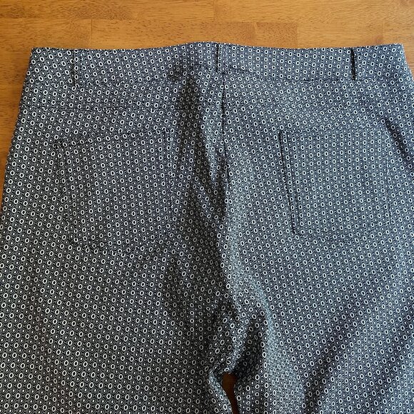 NWOT Size 14 Soho Apparel Ltd. black-white patterned pants - Picture 7 of 7